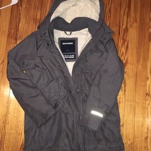 Abercrombie all weather warrior Sherpa lined coat